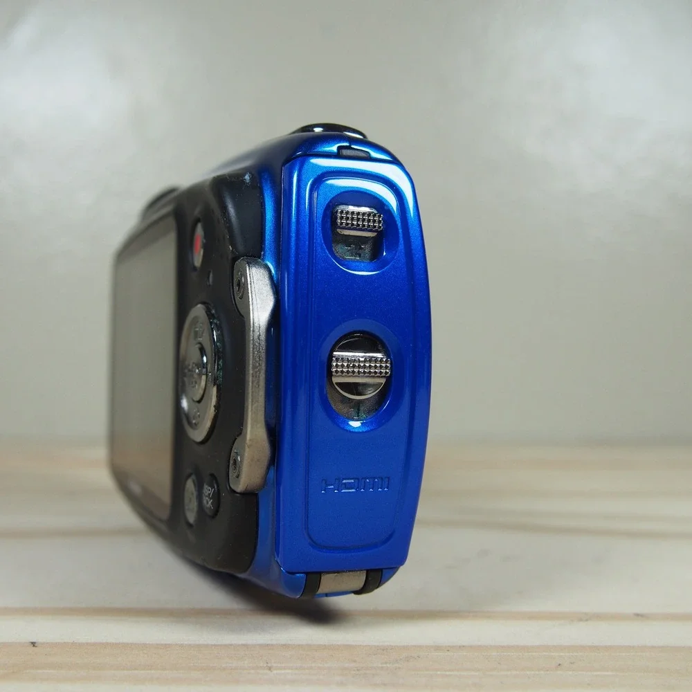 Fujifilm FinePix XP50 14.4MP Digital‎ Camera Bundle Blue W/Charger + Battery EUC